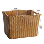 Eco-Friendly Woven Storage Basket Light Brown | Kelmera