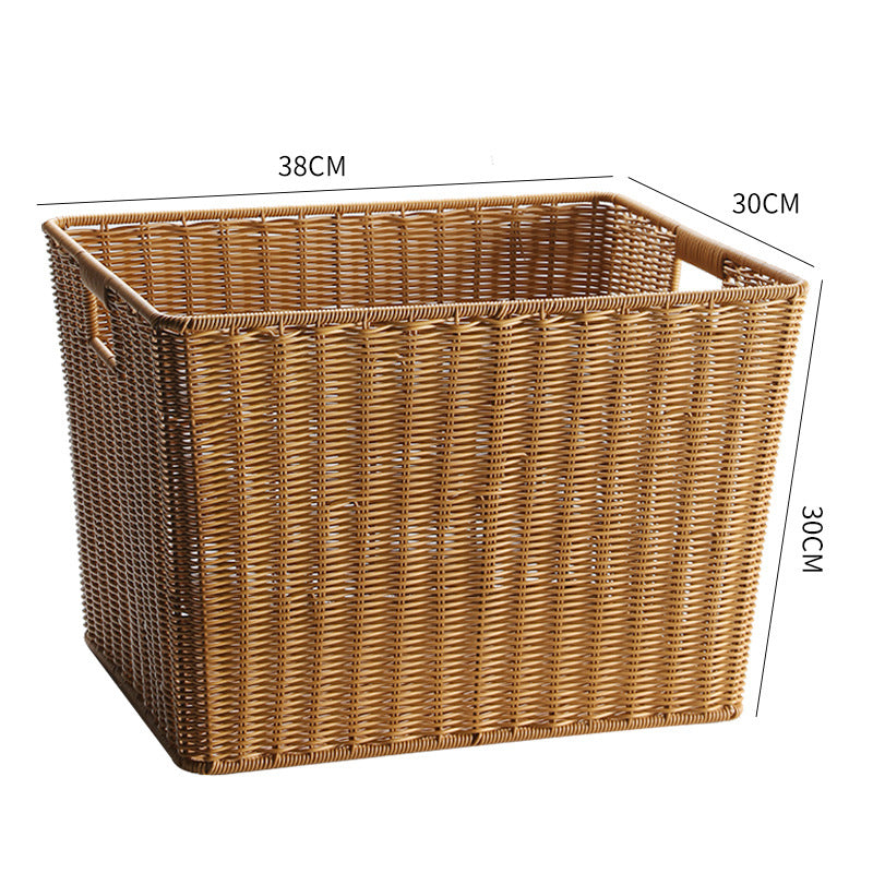Eco-Friendly Woven Storage Basket Light Brown | Kelmera