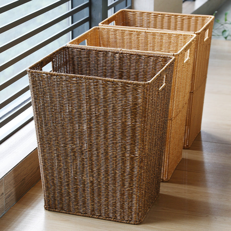 Eco-Friendly Woven Storage Basket Light Brown | Kelmera