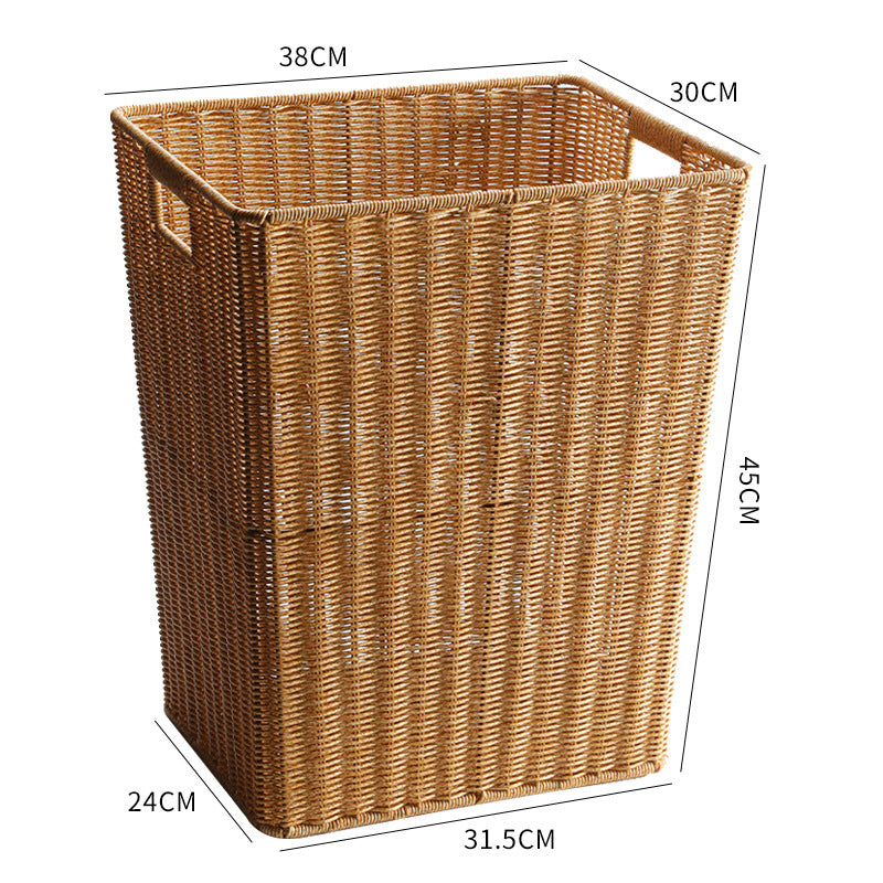 Eco-Friendly Woven Storage Basket Light Brown | Kelmera