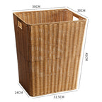 Eco-Friendly Woven Storage Basket Light Brown | Kelmera
