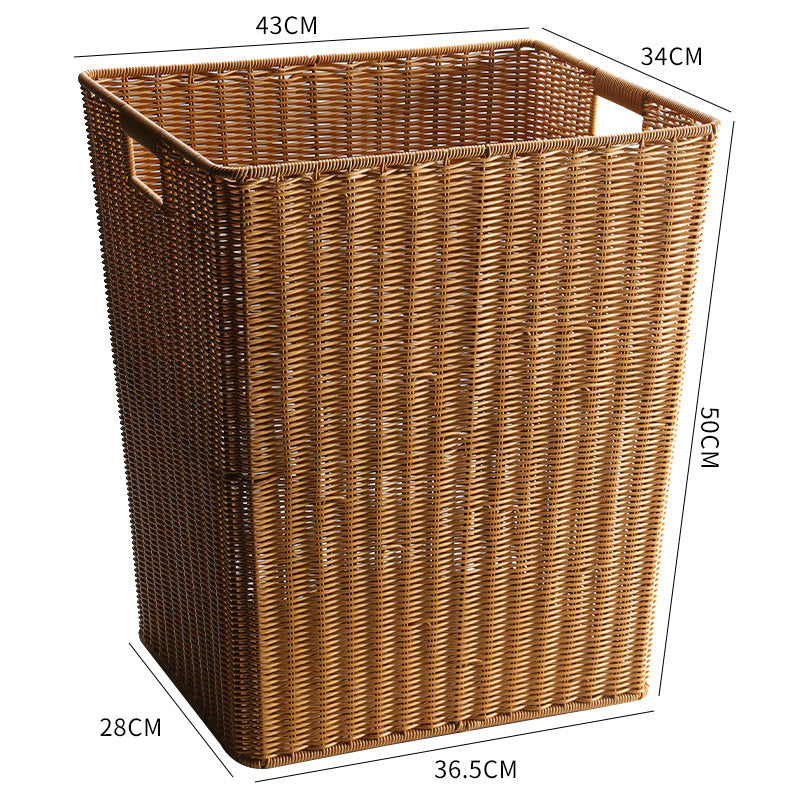 Eco-Friendly Woven Storage Basket Light Brown | Kelmera