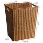 Eco-Friendly Woven Storage Basket Light Brown | Kelmera