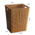 Eco-Friendly Woven Storage Basket Light Brown | Kelmera