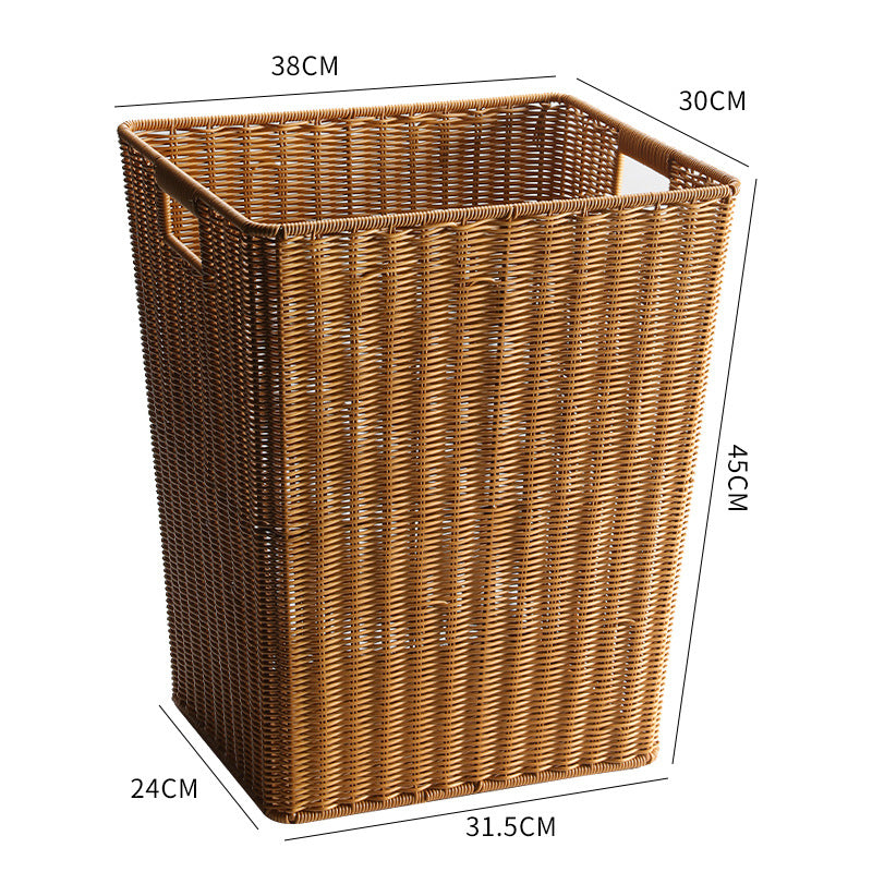 Eco-Friendly Woven Storage Basket Light Brown | Kelmera