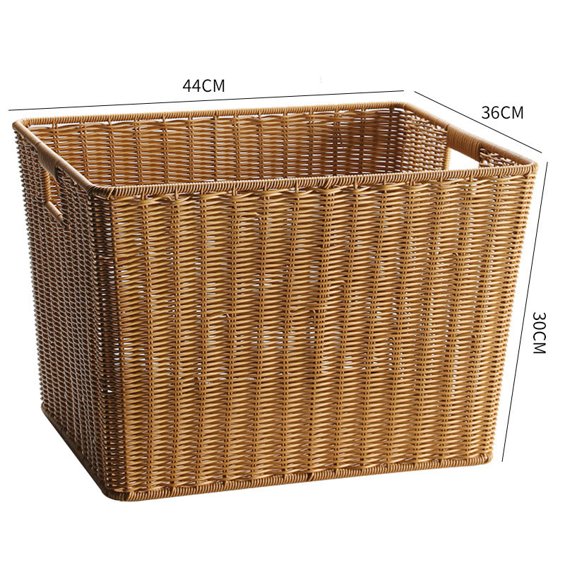 Eco-Friendly Woven Storage Basket Light Brown | Kelmera