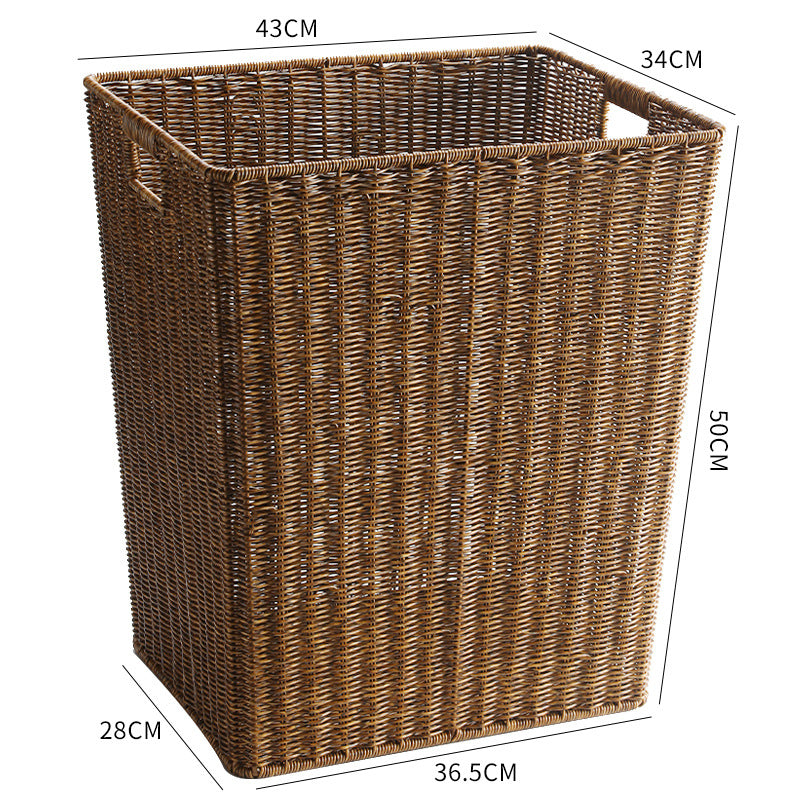Eco-Friendly Woven Storage Basket Light Brown | Kelmera