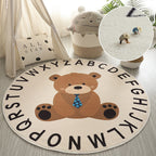 Educational Dinosaur-Themed Area Rug | Kelmera