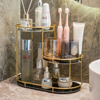 Elegant 2-Tier Storage Basket made of Marble | Kelmera