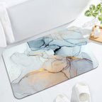 Elegant Abstract Art Bath Mat | Kelmera