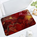 Elegant Abstract Art Bath Mat | Kelmera