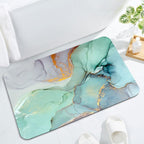 Elegant Abstract Art Bath Mat | Kelmera