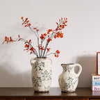 Elegant and Artistically Decorated Ceramic Vase | Kelmera