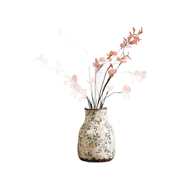 Elegant and Artistically Decorated Ceramic Vase | Kelmera