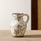 Elegant and Artistically Decorated Ceramic Vase | Kelmera