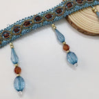 Elegant and Eye-Catching Trimming with Glass Crystals | Kelmera