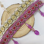 Elegant and Eye-Catching Trimming with Glass Crystals | Kelmera
