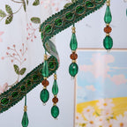 Elegant and Eye-Catching Trimming with Glass Crystals | Kelmera