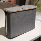 Elegant and Functional Storage Basket with Practical Lid | Kelmera