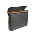 Elegant and Functional Storage Basket with Practical Lid | Kelmera