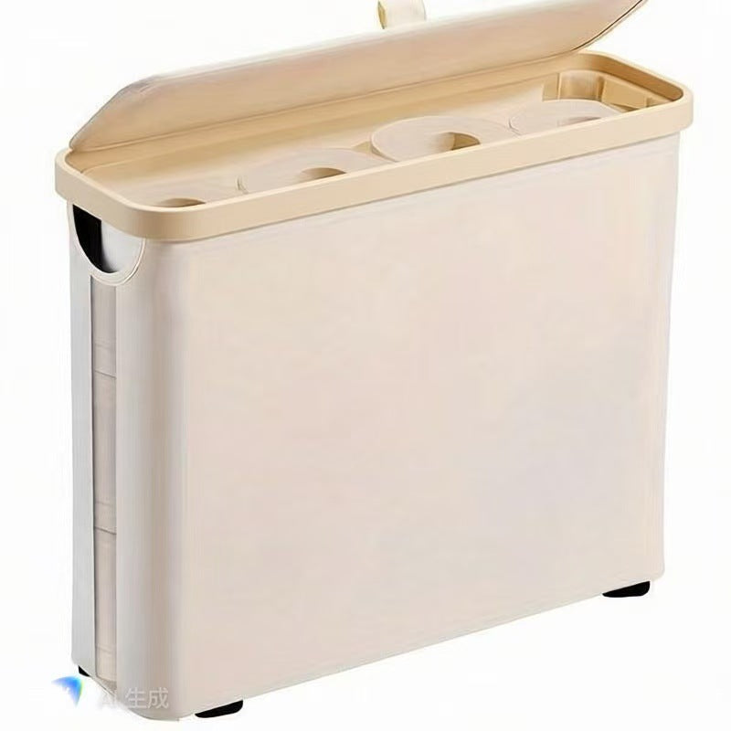 Elegant and Functional Storage Basket with Practical Lid | Kelmera