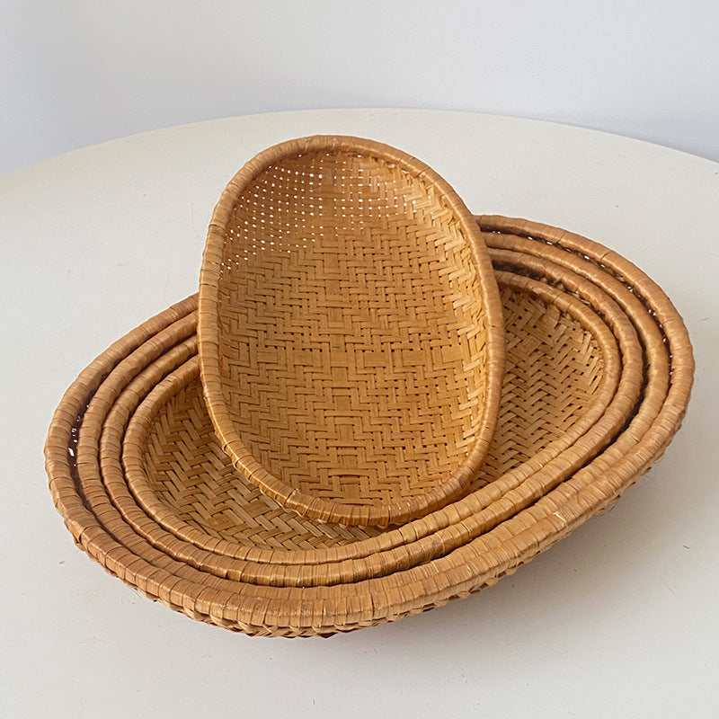 Elegant and Handwoven Fruit Serving Platter | Kelmera