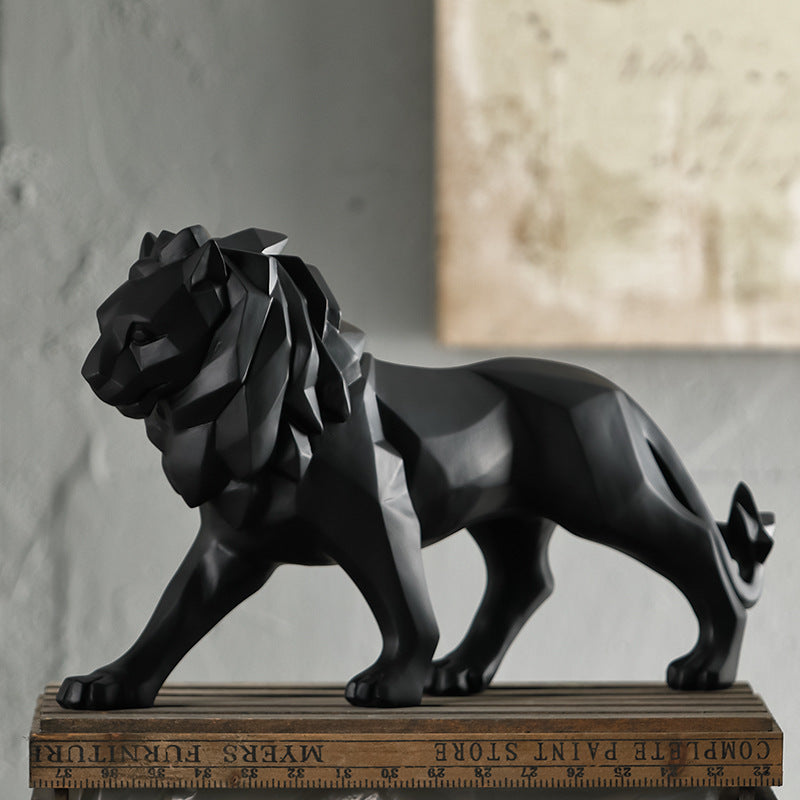Elegant and Modern Lion Sculpture | Kelmera