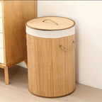 Elegant and Practical Laundry Basket made of Rattan | Kelmera