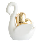 Elegant and Romantic Swans Decorative Figure | Kelmera