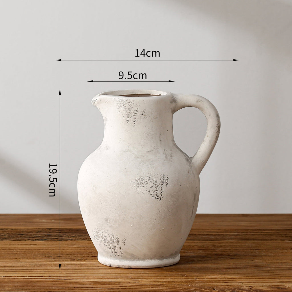 Elegant and Rustic Ceramic Carafe | Kelmera