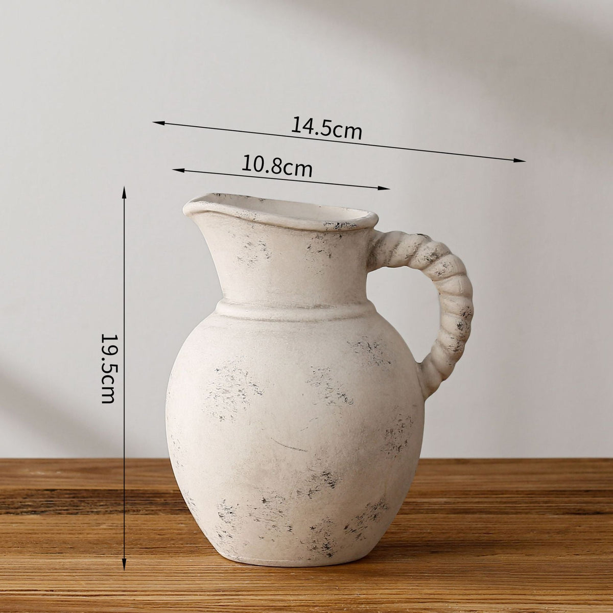 Elegant and Rustic Ceramic Carafe | Kelmera