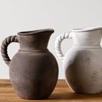 Elegant and Rustic Ceramic Carafe | Kelmera
