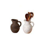 Elegant and Rustic Ceramic Carafe | Kelmera