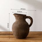 Elegant and Rustic Ceramic Carafe | Kelmera