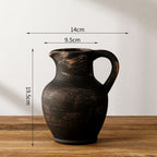 Elegant and Rustic Ceramic Carafe | Kelmera