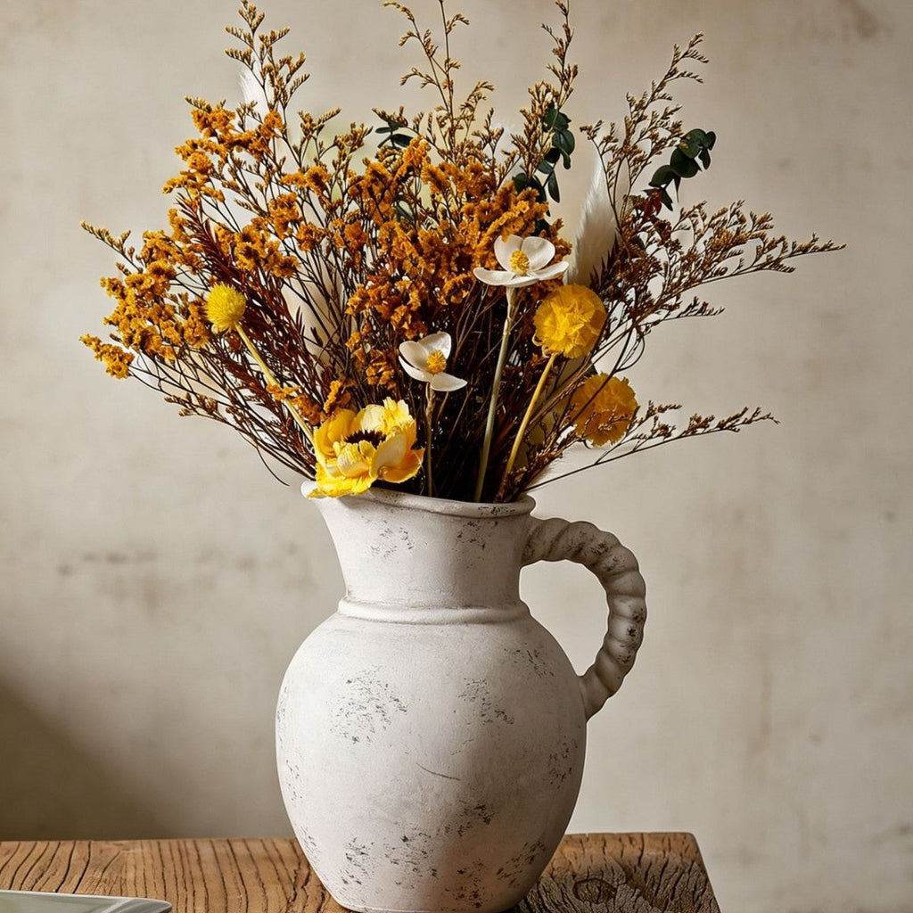 Elegant and Rustic Ceramic Carafe | Kelmera