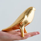 Elegant Artificial Ceramic Bird Sculpture | Kelmera