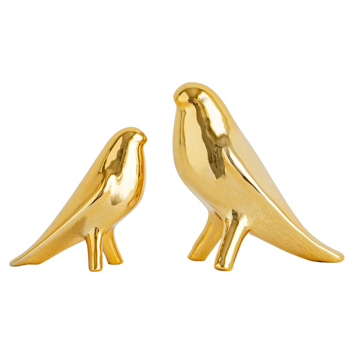 Elegant Artificial Ceramic Bird Sculpture | Kelmera