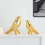 Elegant Artificial Ceramic Bird Sculpture | Kelmera
