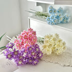 Elegant Artificial Flower Bouquet White Pink | Kelmera