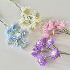 Elegant Artificial Flower Bouquet White Pink | Kelmera