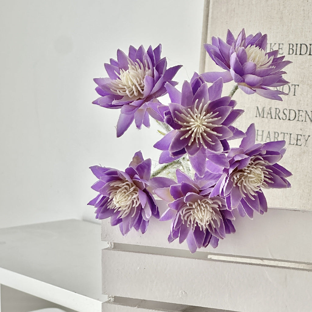 Elegant Artificial Flower Bouquet White Pink | Kelmera