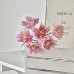 Elegant Artificial Flower Bouquet White Pink | Kelmera