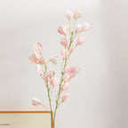 Elegant Artificial Flower Branch Beige Light Pink | Kelmera
