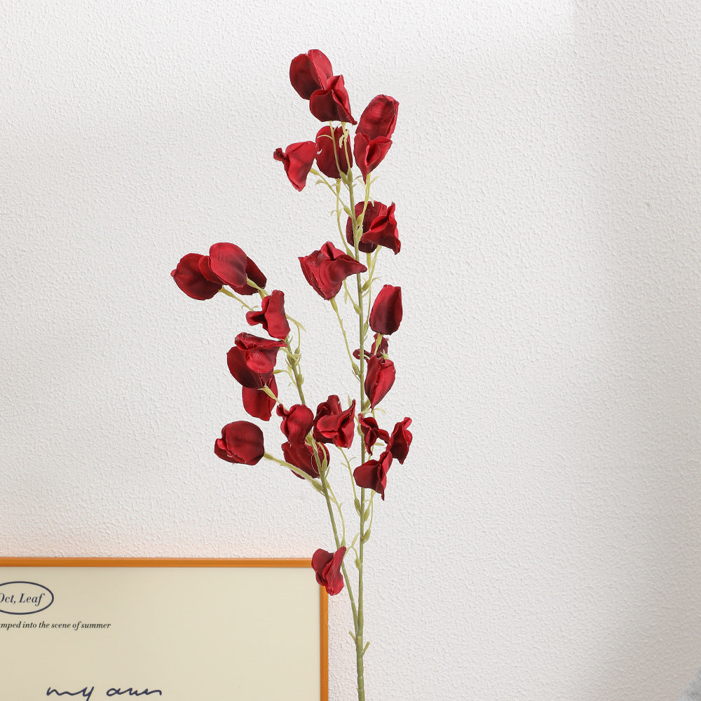 Elegant Artificial Flower Branch Beige Light Pink | Kelmera