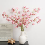 Elegant Artificial Flower Branch Beige Light Pink | Kelmera