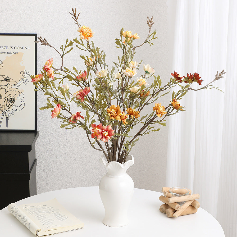Elegant Artificial Flower Branch with Detail-Loving Blossoms | Kelmera