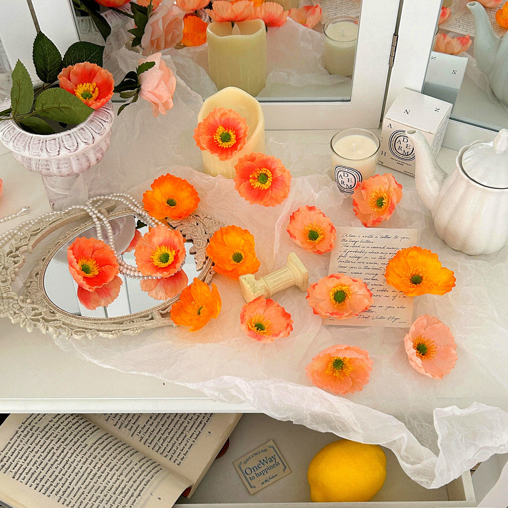 Elegant Artificial Flower with Intricate Center Detail | Kelmera