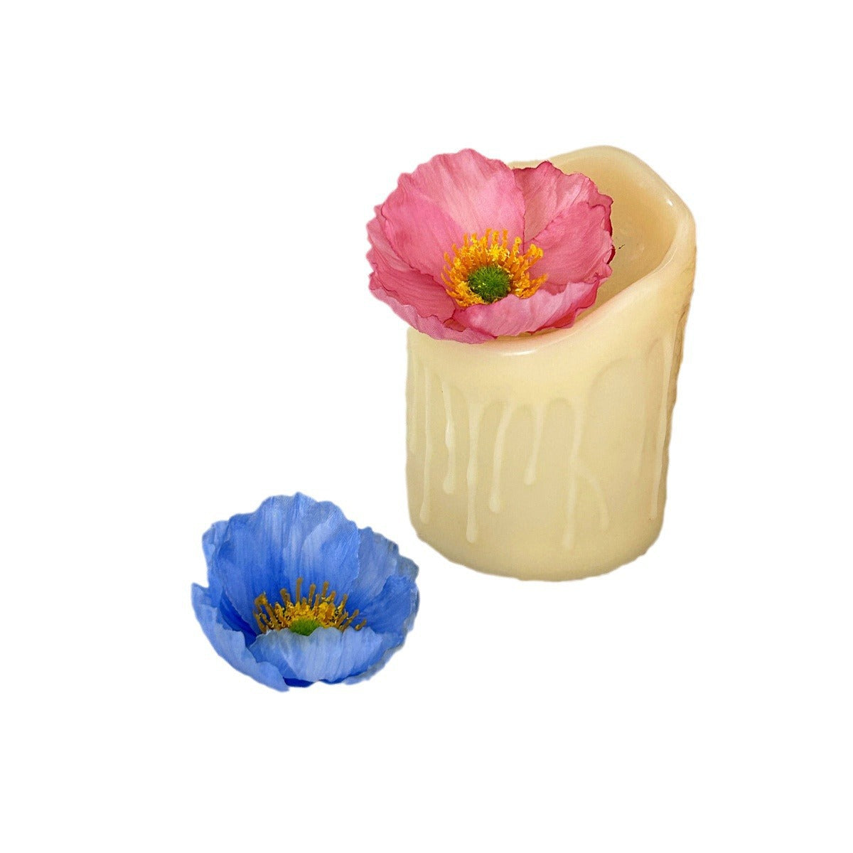 Elegant Artificial Flower with Intricate Center Detail | Kelmera