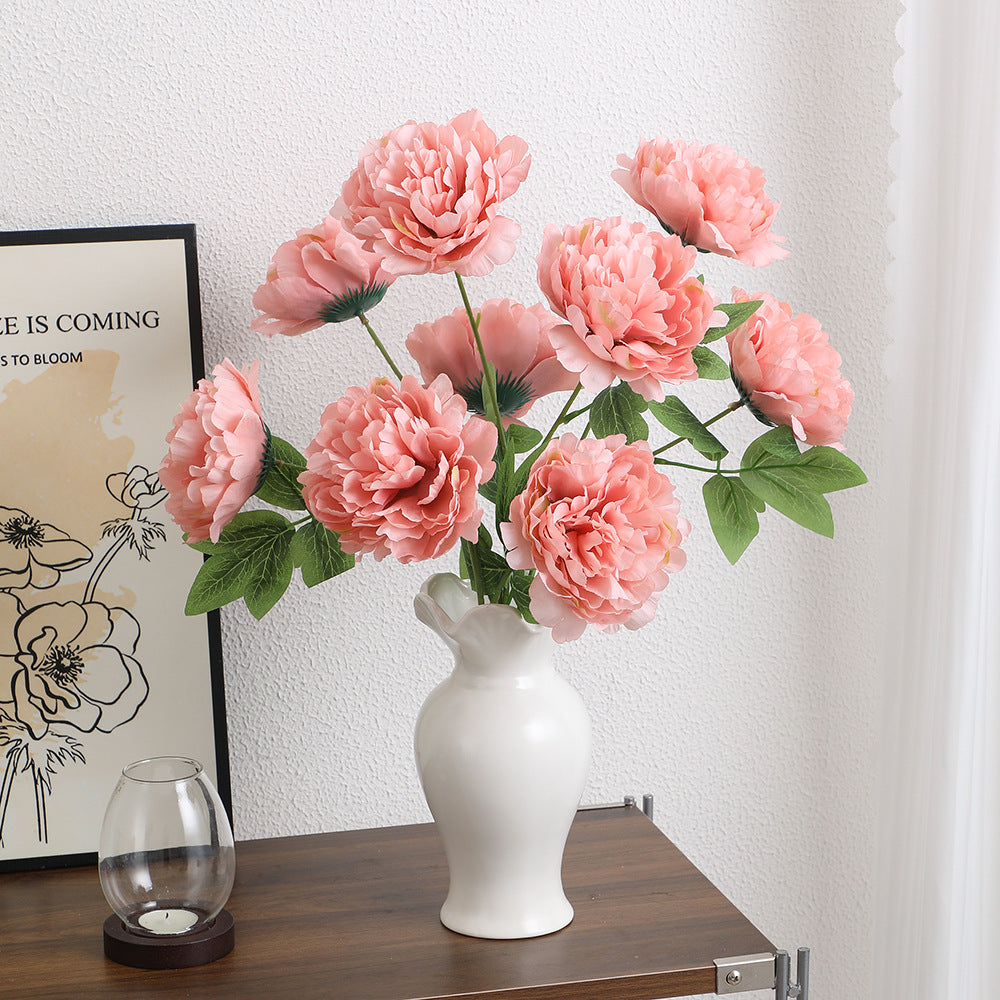 Elegant Artificial Peony Bouquet | Kelmera